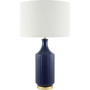 Filaki Blue Ceramic Table Lamp by Livabliss
