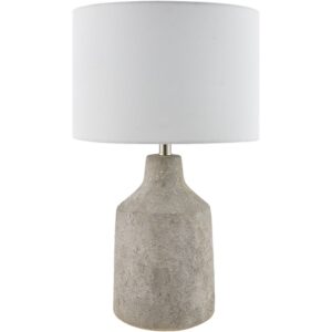 Foreman Gray Cement Table Lamp by Livabliss