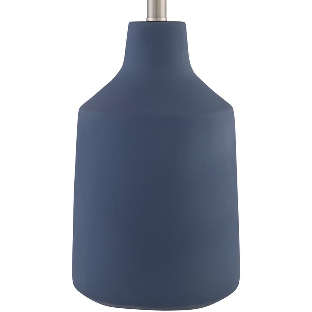 Foreman Blue Cement Table Lamp by Livabliss - Image 2