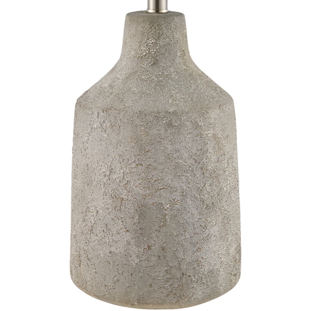 Foreman Gray Cement Table Lamp by Livabliss - Image 2