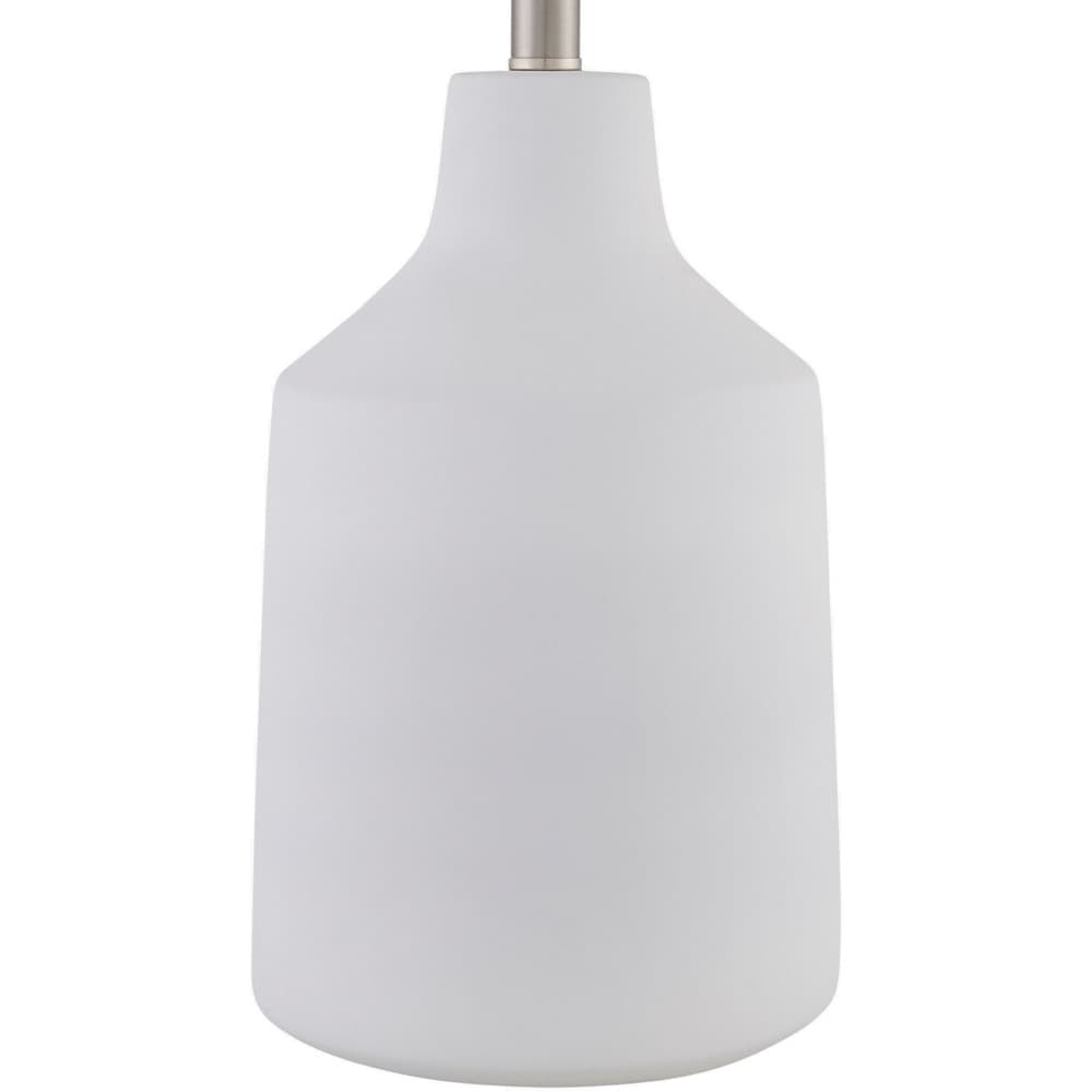 Foreman White Cement Table Lamp by Livabliss - Image 2