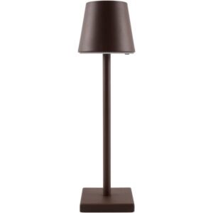 Furnas Brown Iron Table Lamp by Livabliss