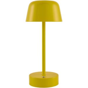 Furnas Bright Yellow Iron Table Lamp by Livabliss