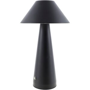 Furnas Black Iron Table Lamp by Livabliss