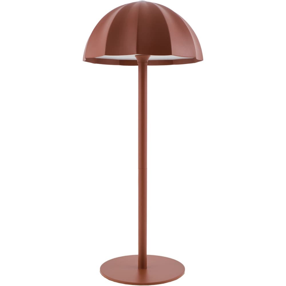 Furnas Orange Iron Table Lamp by Livabliss