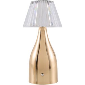 Furnas Metallic Copper Iron Table Lamp by Livabliss