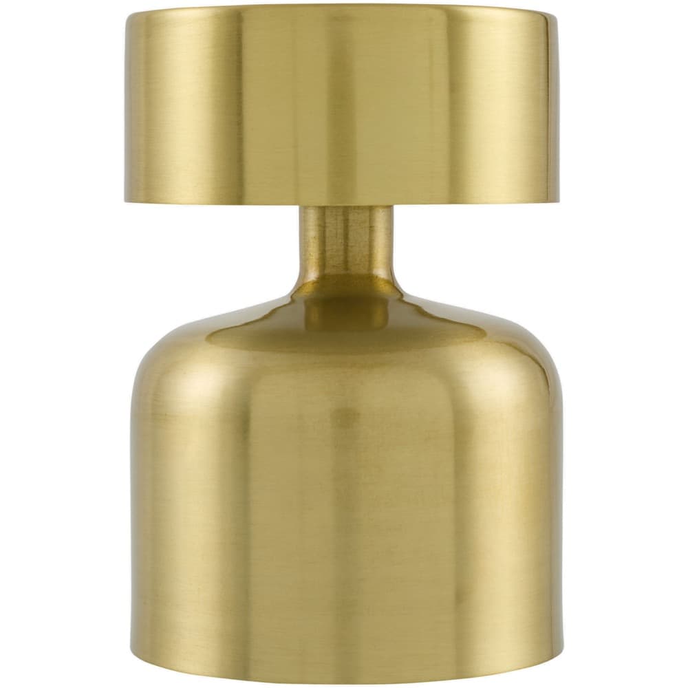 Furnas Metallic Brass Iron Table Lamp by Livabliss