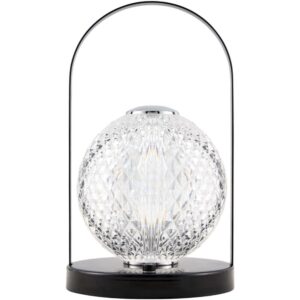 Furnas Black Iron Table Lamp by Livabliss
