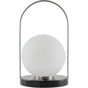 Furnas Black Iron Table Lamp by Livabliss