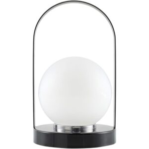 Furnas Black Iron Table Lamp by Livabliss