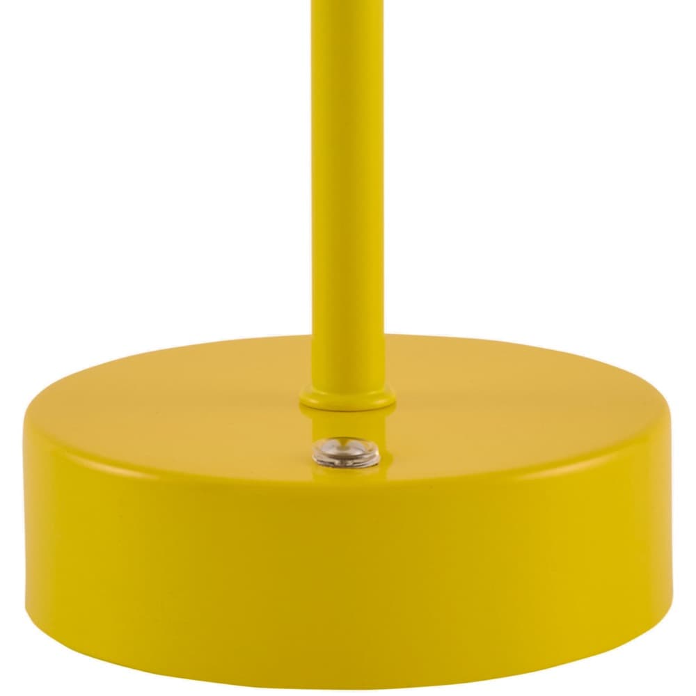 Furnas Bright Yellow Iron Table Lamp by Livabliss - Image 2
