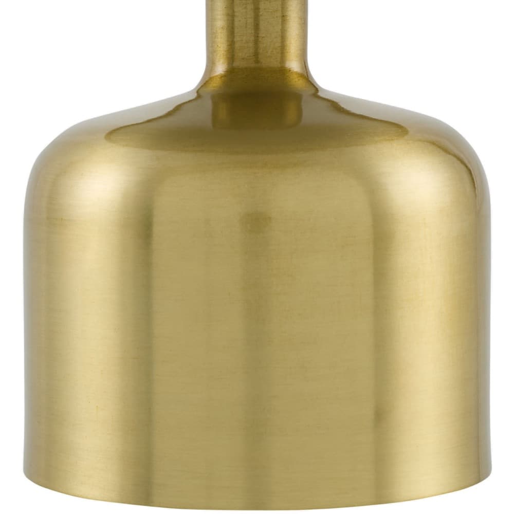 Furnas Metallic Brass Iron Table Lamp by Livabliss - Image 2