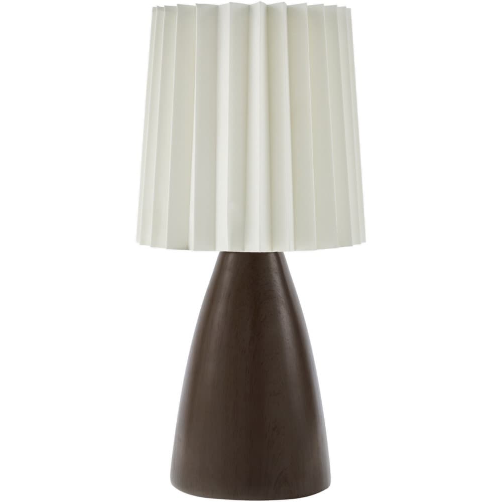 Galera Brown Ceramic Table Lamp by Livabliss
