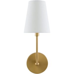 Itaran Metallic Brass Iron Wall Sconce by Livabliss