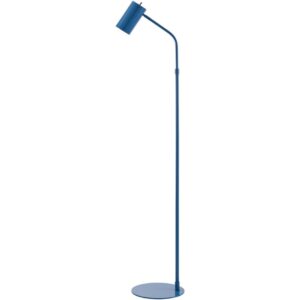 Ivel Blue Iron Accent Floor Lamp by Livabliss