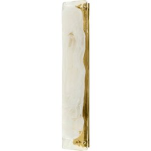 Korlis Metallic Brass Iron Wall Sconce by Livabliss