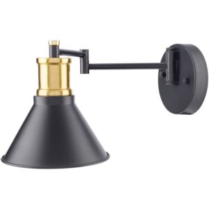 Laufer Iron Wall Sconce by Livabliss