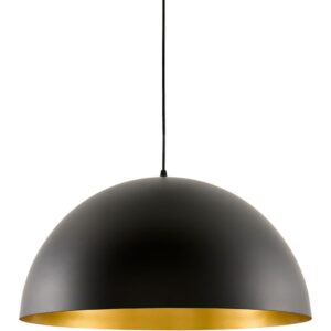 Liguge Black Iron Pendant by Livabliss