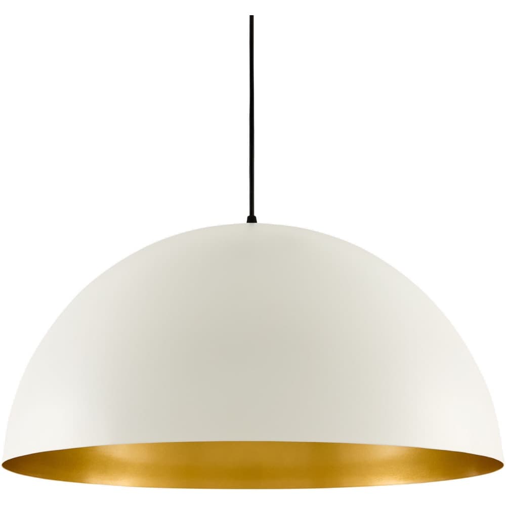 Liguge White Iron Pendant by Livabliss