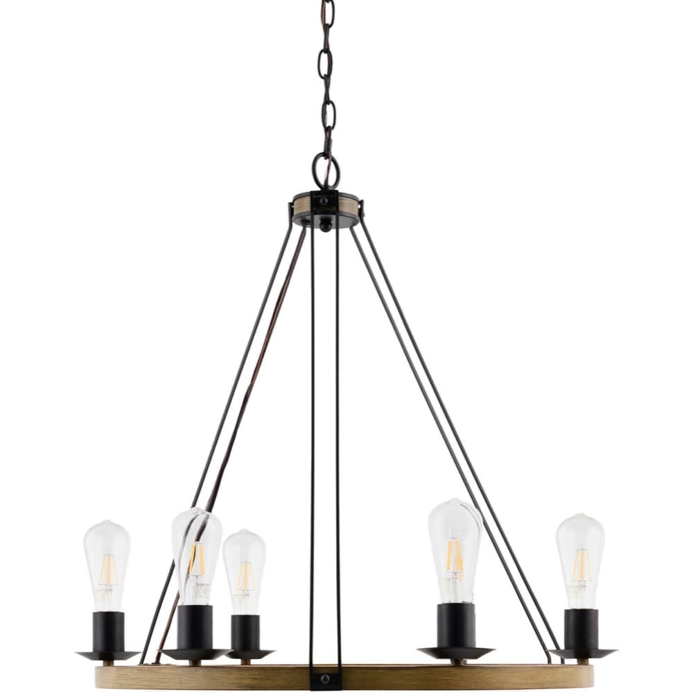 Linares Iron Chandelier by Livabliss