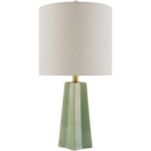 Stellan Grass Green Ceramic Table Lamp by Livabliss