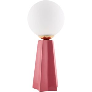 Stellan Pink Ceramic Table Lamp by Livabliss