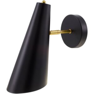 Novalie Iron Wall Sconce by Livabliss