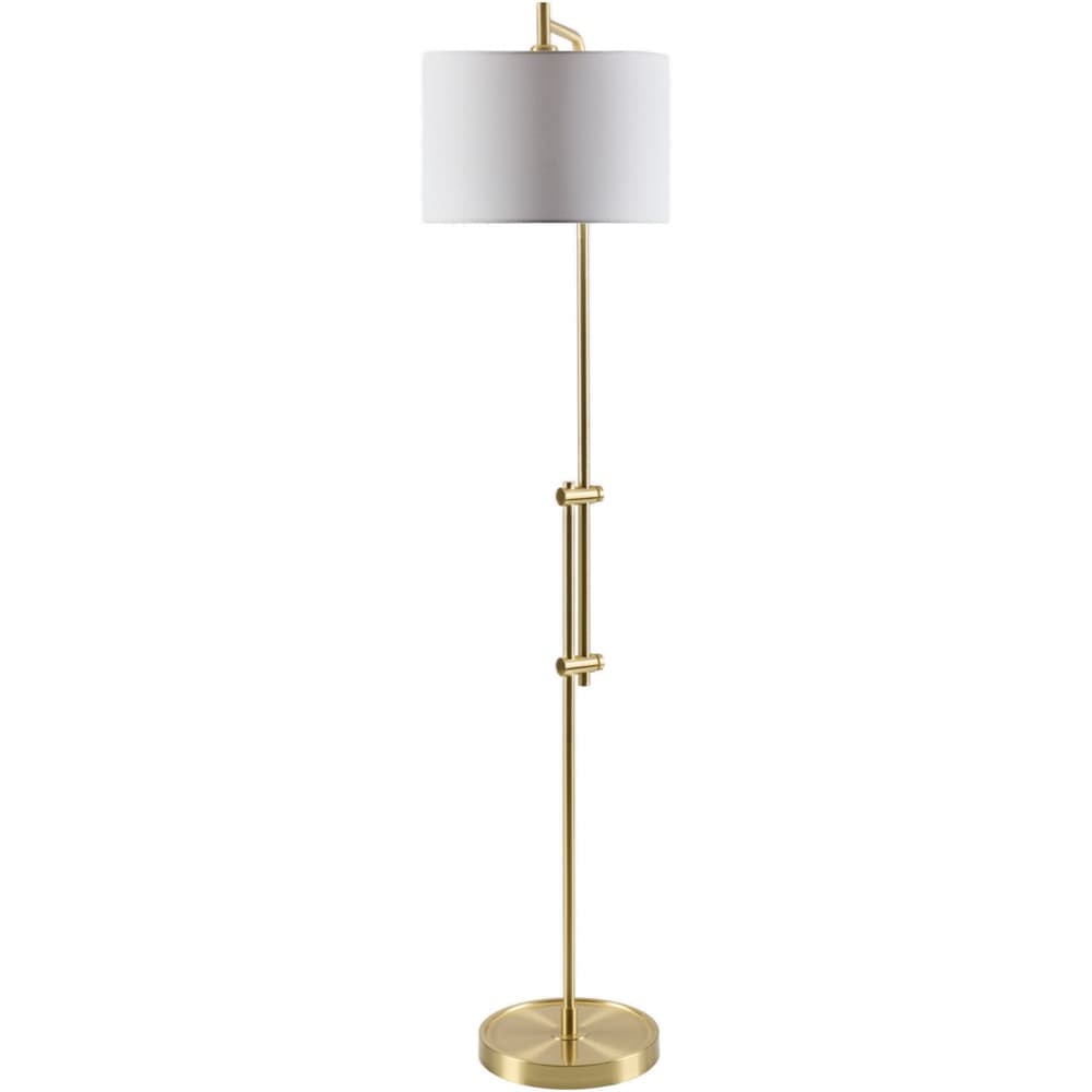 Naiper Gold Iron Task Floor Lamp by Livabliss