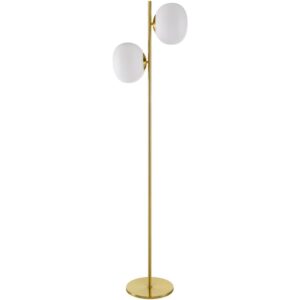 Nissi Iron Accent Floor Lamp by Livabliss