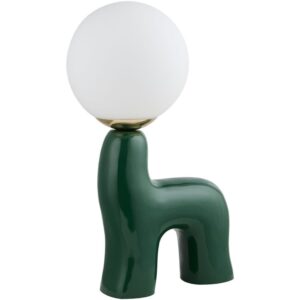 Opal Green Ceramic Table Lamp by Livabliss