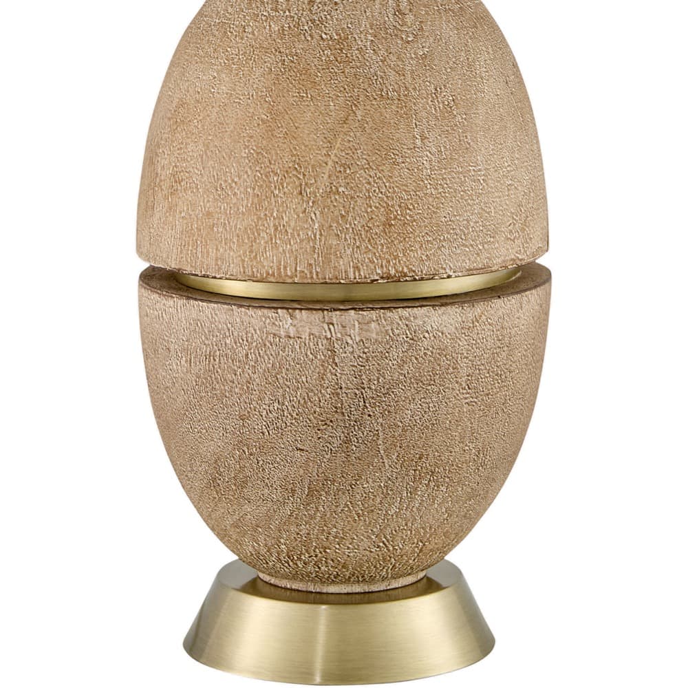 Puglia Cream Resin Table Lamp by Livabliss - Image 2