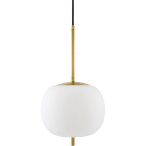 Redon Metallic Brass Iron Pendant by Livabliss