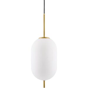 Redon Metallic Brass Iron Pendant by Livabliss