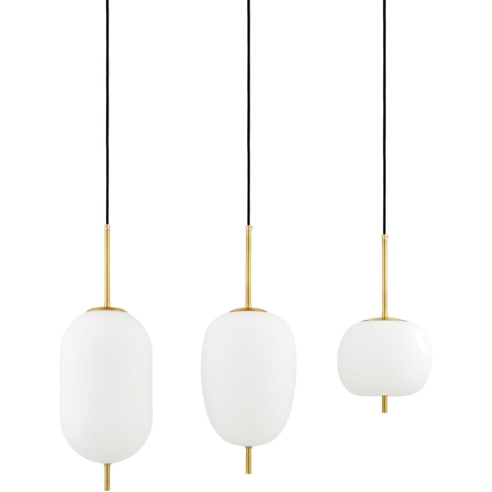 Redon Metallic Brass Iron Chandelier by Livabliss