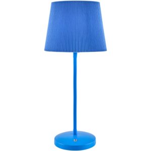 Rigel Blue Iron Buffet Table Lamp by Livabliss