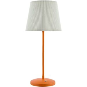 Rigel Orange Iron Buffet Table Lamp by Livabliss