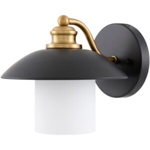 Reus Black Iron Wall Sconce by Livabliss