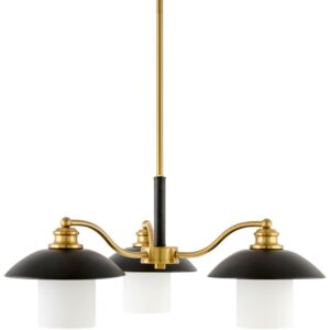 Reus Black Iron Chandelier by Livabliss