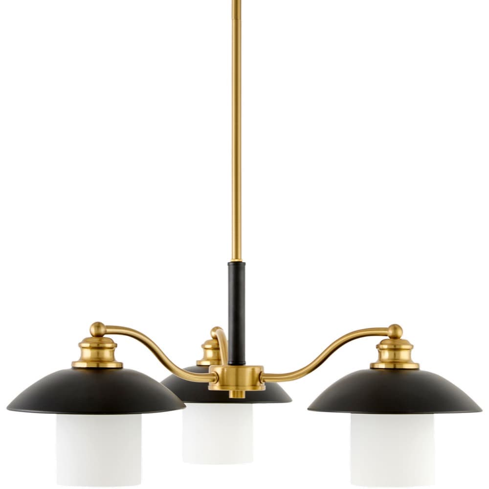 Reus Black Iron Chandelier by Livabliss