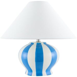 Rethel Blue Ceramic Table Lamp by Livabliss