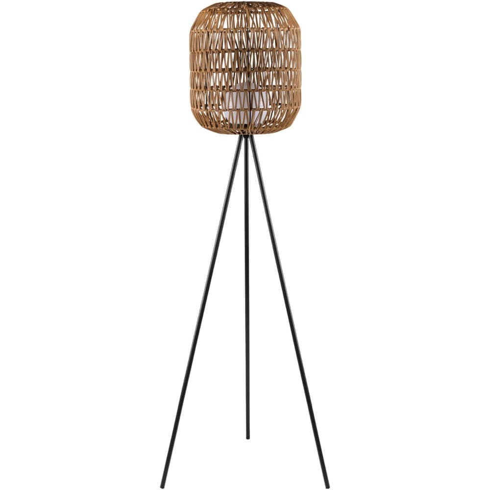 Rainshine Brown Plastic Accent Floor Lamp by Livabliss