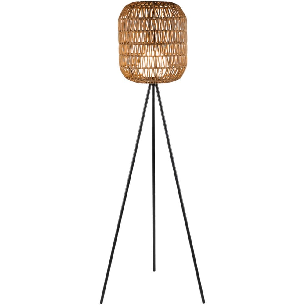 Rainshine Brown Plastic Accent Floor Lamp by Livabliss - Image 2