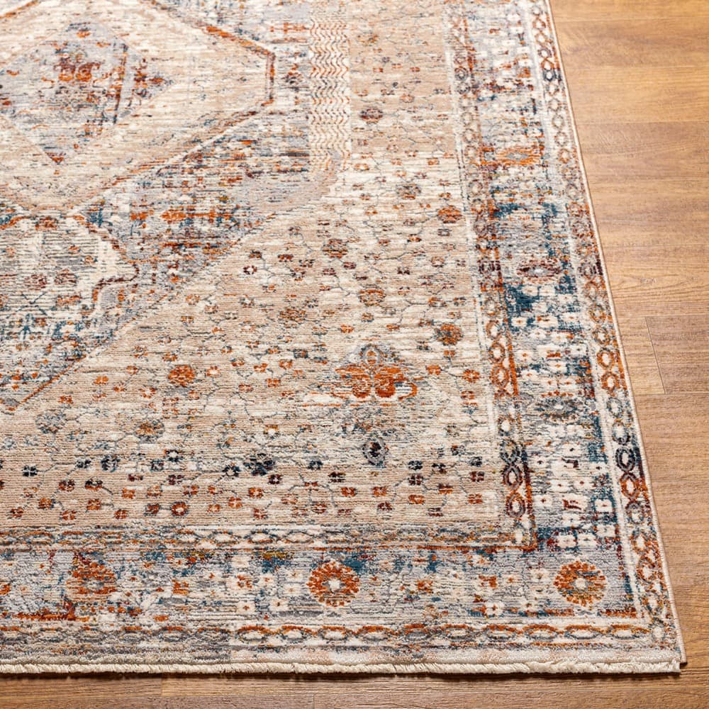 Arya Medium Gray Machine Woven Rug by Livabliss - Image 5