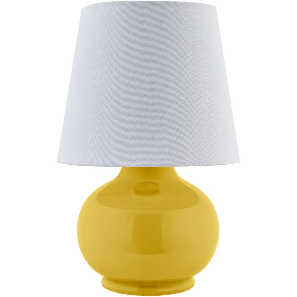 Stella Diminuta Yellow Ceramic Table Lamp by Livabliss