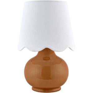 Stella Diminuta Tan Ceramic Table Lamp by Livabliss