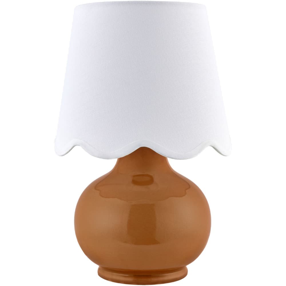 Stella Diminuta Tan Ceramic Table Lamp by Livabliss
