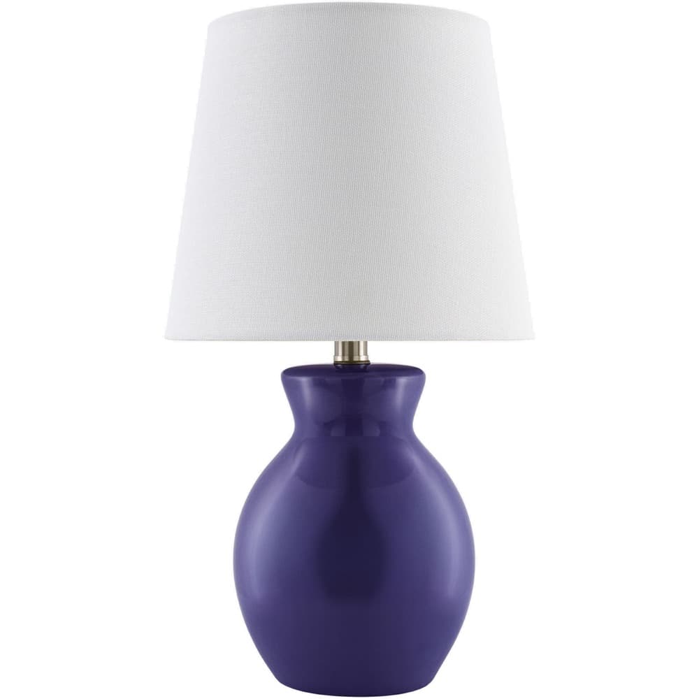 Stella Diminuta Navy Ceramic Table Lamp by Livabliss