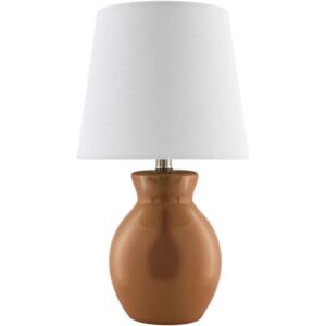 Stella Diminuta Tan Ceramic Table Lamp by Livabliss