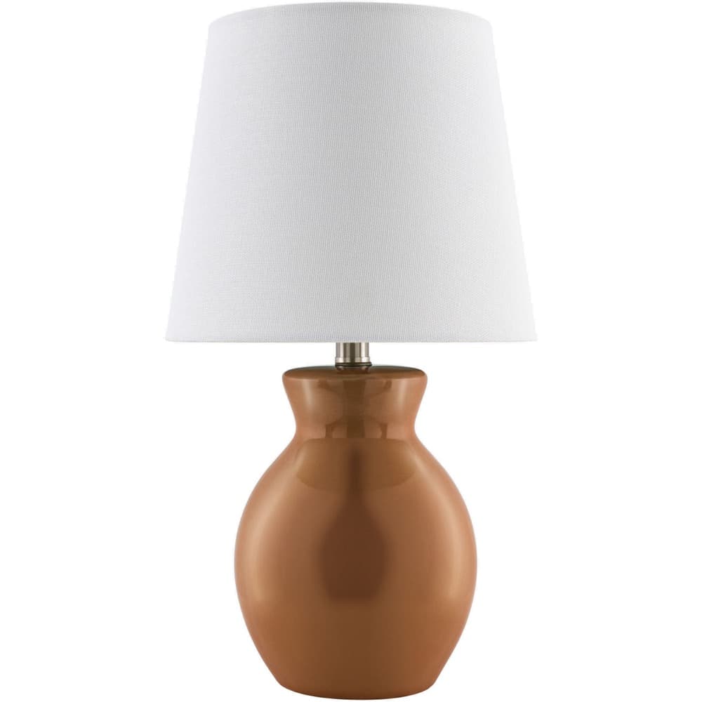 Stella Diminuta Tan Ceramic Table Lamp by Livabliss