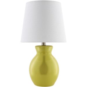 Stella Diminuta Green Ceramic Table Lamp by Livabliss